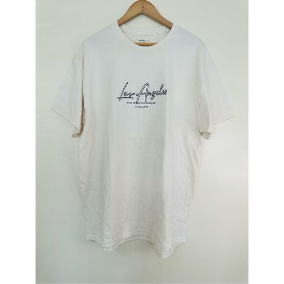 Nova Mens Los Angeles Embroidered and Graphic T Shirt Size XL New - Picture 1 of 5